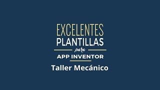 Plantilla de aplicación móvil creada con App Inventor para un taller mecánico. screenshot 3