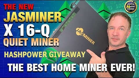 JASMINER X16-Q 🤩 HASHPOWER GIVEAWAY | COMPLETE REVIEW | DUAL MINING