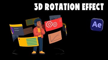 3D Rotation Effect in After Effects | CC Cylinder Explained | After Effects from Beginner to PRO