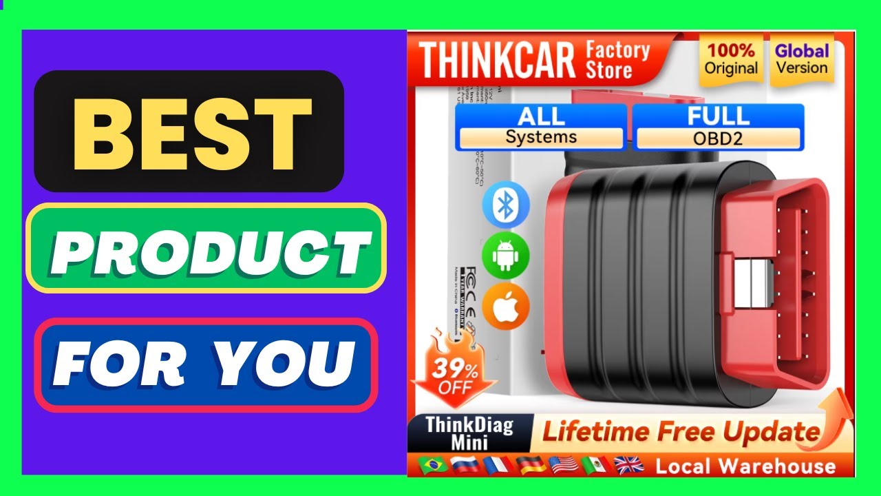THINKCAR THINKDIAG MINI Auto OBD2 Bluetooth Scanner