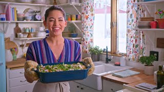 Gorgeous Chorizo Egg and Cheese Enchiladas | Girl Meets Farm S6