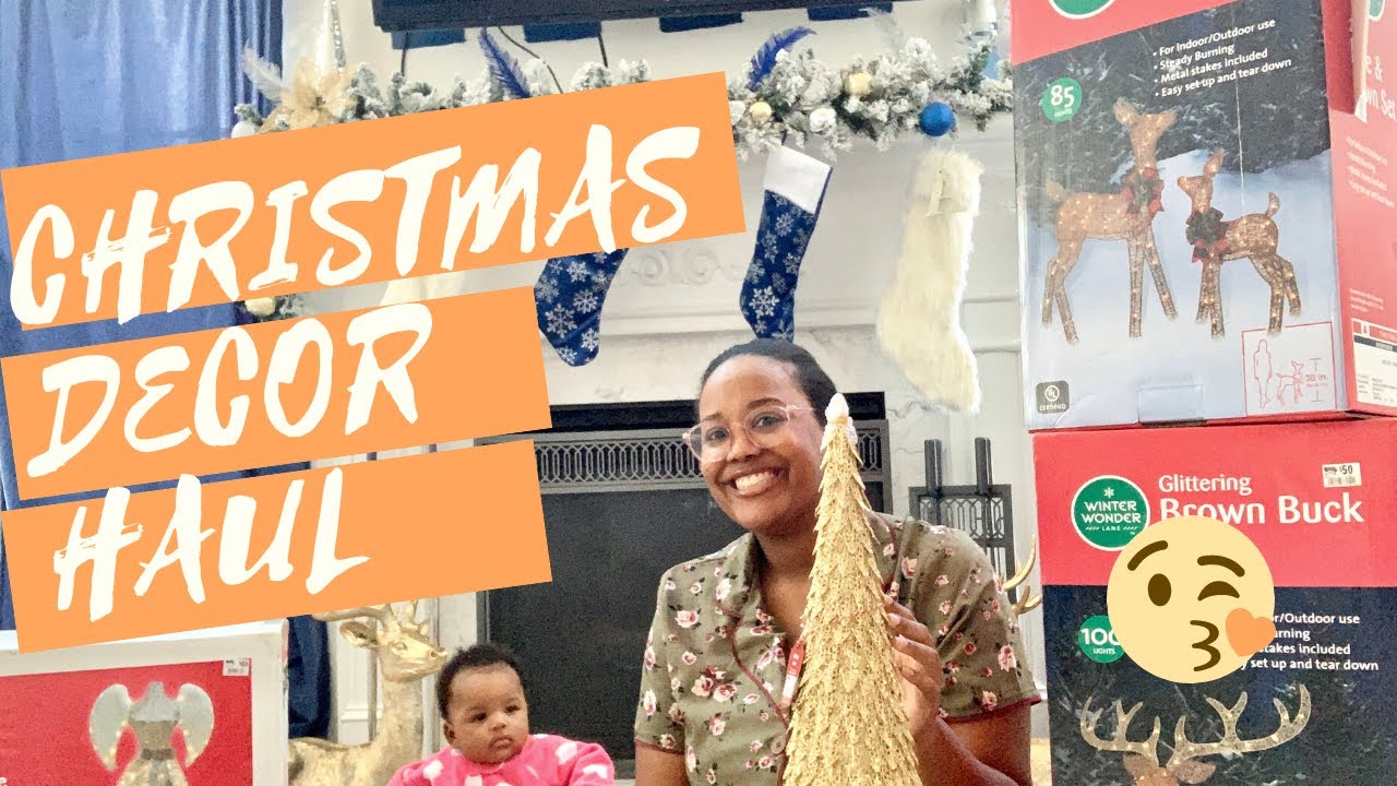 CHRISTMAS DECOR HAUL!!! BIG LOTS!! MORE DEER!! 🎄 🦌