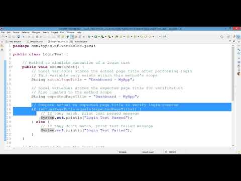 🚀 LOCAL VARIABLES IN JAVA — MADE SUPER SIMPLE with LOGIN TEST MAGIC! ✨ | Java Basics Explained 💻