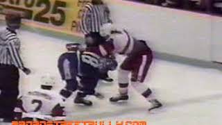 Bob Probert fights Kevin Maguire 1991/9/25