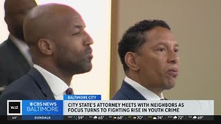 Baltimore residents ask city leaders about plan on juvenile crime