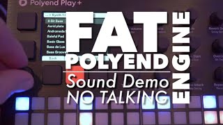 @Polyend FAT engine sound demo - no Talking