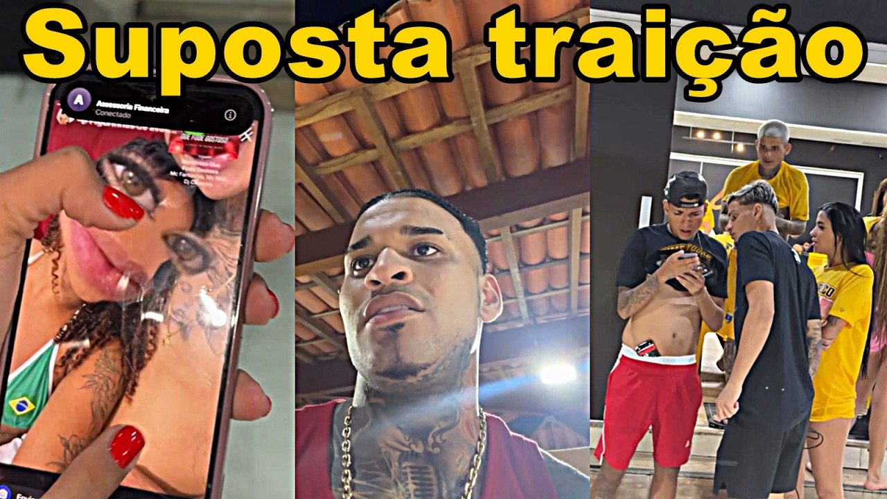 GATINHA TEVE CRISE DE ANSIEDADE AO VER FOTO DE UMA SUPOSTA TRAIÇÃO