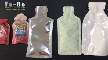 Irregular shape bag form fill seal packing machine