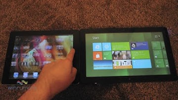 iPad iOS 5 vs Windows 8 Slate