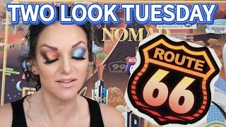 IS THIS THE BEST PALETTE OF 2025 SO FAR? | ROUTE 66 | TWO LOOK TUESDAY PALETTE  @Nomad Cosmetics