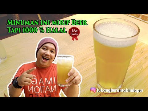 Minuman Mirip Beer yang Dijamin Seger Banget dan Halal. Resep Ide Usaha.