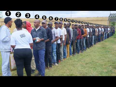 I GAVE FOOD TO 100 PEOPLE.