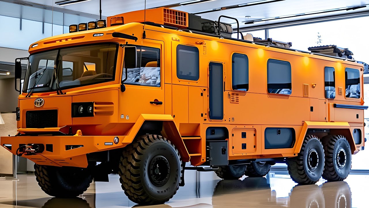 2026 Toyota Sprinter 6x6 Motorhome – The Ultimate Luxury Off-Road Beast ...
