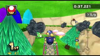 The worst map to use a Wii controller | Mario Kart Wii Deluxe X Mod