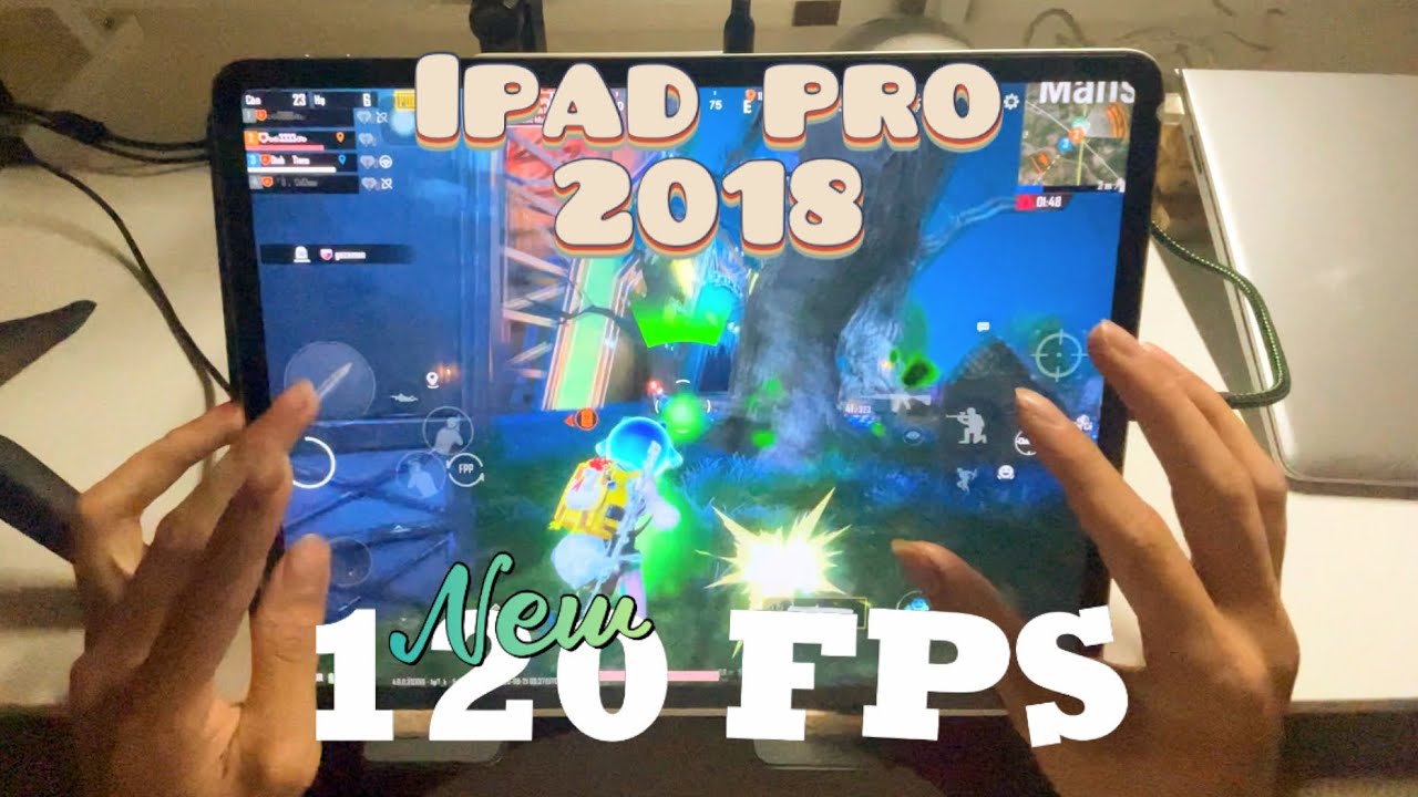 IPAD PRO 2018 12.9 inch 120 FPS PUBG MOBILE- Kenl plus