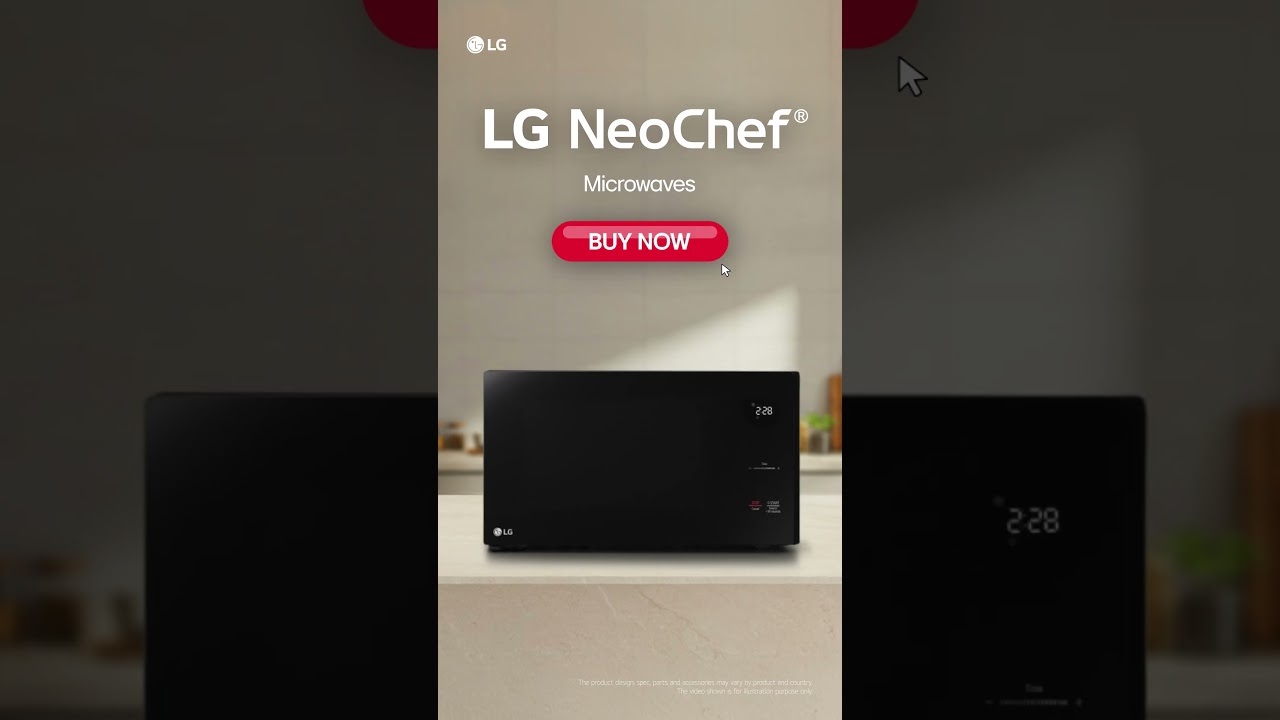 LG NeoChef Microwaves: Simple & Stylish design