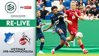 LIVE 🔴 TSG Hoffenheim - 1. FC Köln | FINALE U19 DFB-Nachwuchsliga