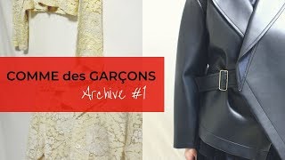 COMME des GARCONS ARCHIVE #1】 2 JACKETS FROM OVER 30 YEARS