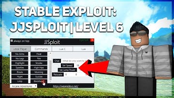 EXTREMELY STABLE [LEVEL 6] JJSPLOIT V4 *LUA & LUA C EXE.* LT2, JAILBREAK, MADCITY  CMDS [WORKING]
