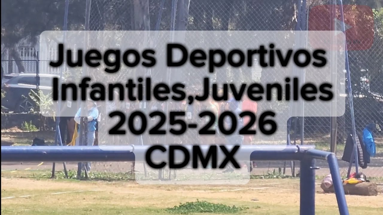 JUEGOS DEPORTIVOS INFANTILES, JUVENILES CDMX 2025-2026, 1,500 MTS PLANOS F/V, CATEGORÍAS ABIERTAS 