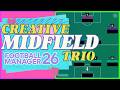 Creative Midfield Trio | FM26 Tactics