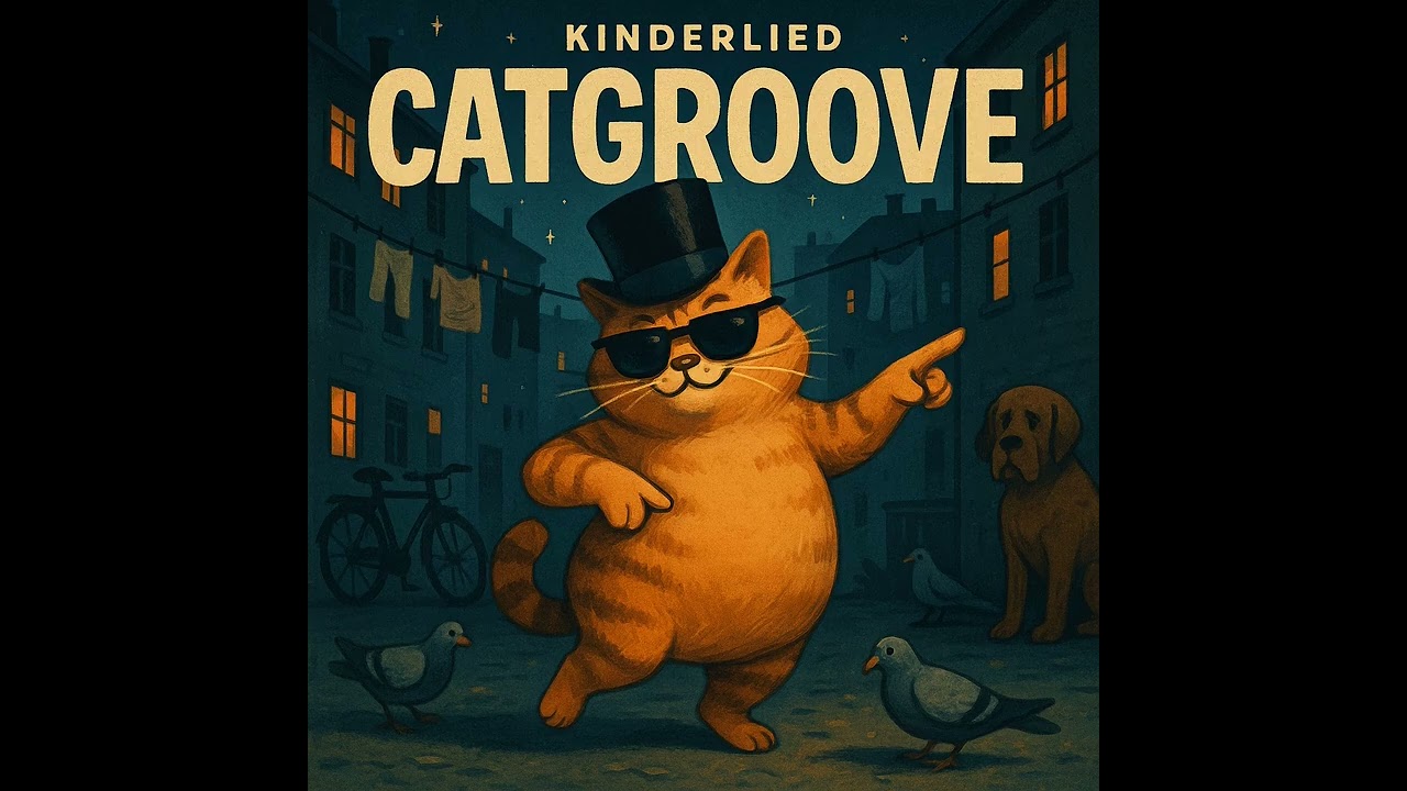 Catgroove 🐱🎷 | Kinderhörspiel trifft Straßenjazz | Rhythmuslied für Kids | Lieder-Zwerg