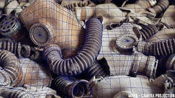 Camera Mapping with Maya & Nuke - Chernobyl (2017)