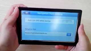 How to Setting NAVI on 7.0 Car GPS screenshot 5