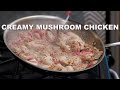 1 Pan Creamy Mushroom Chicken | 10 Minute Meal