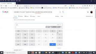 Finding a cube root on a Google Calculator screenshot 5