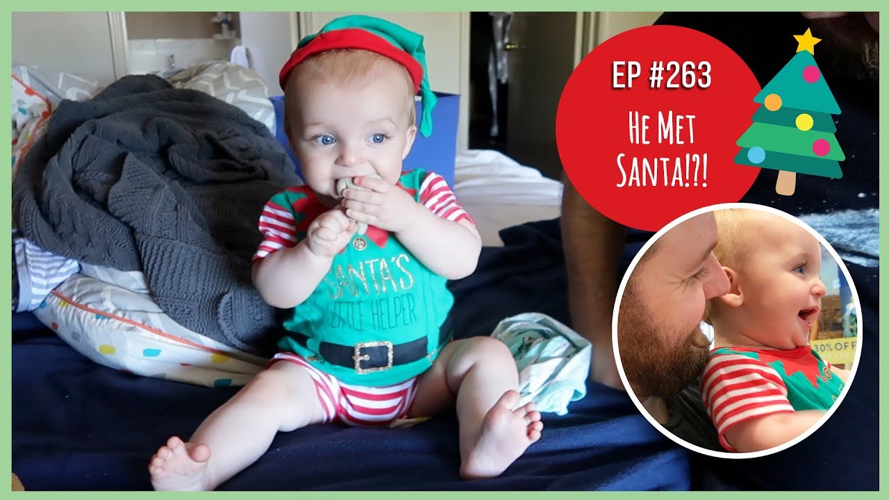 HE MET SANTA!?! //Ep #263 *Australian Family Vloggers* vlogs in spanish