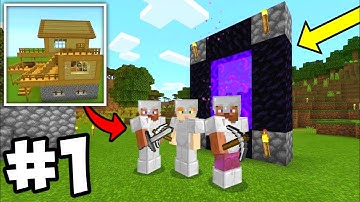 Craft Box Game Tree  - Multiplayer Survival Series - Walkthrough Gameplay Part 1