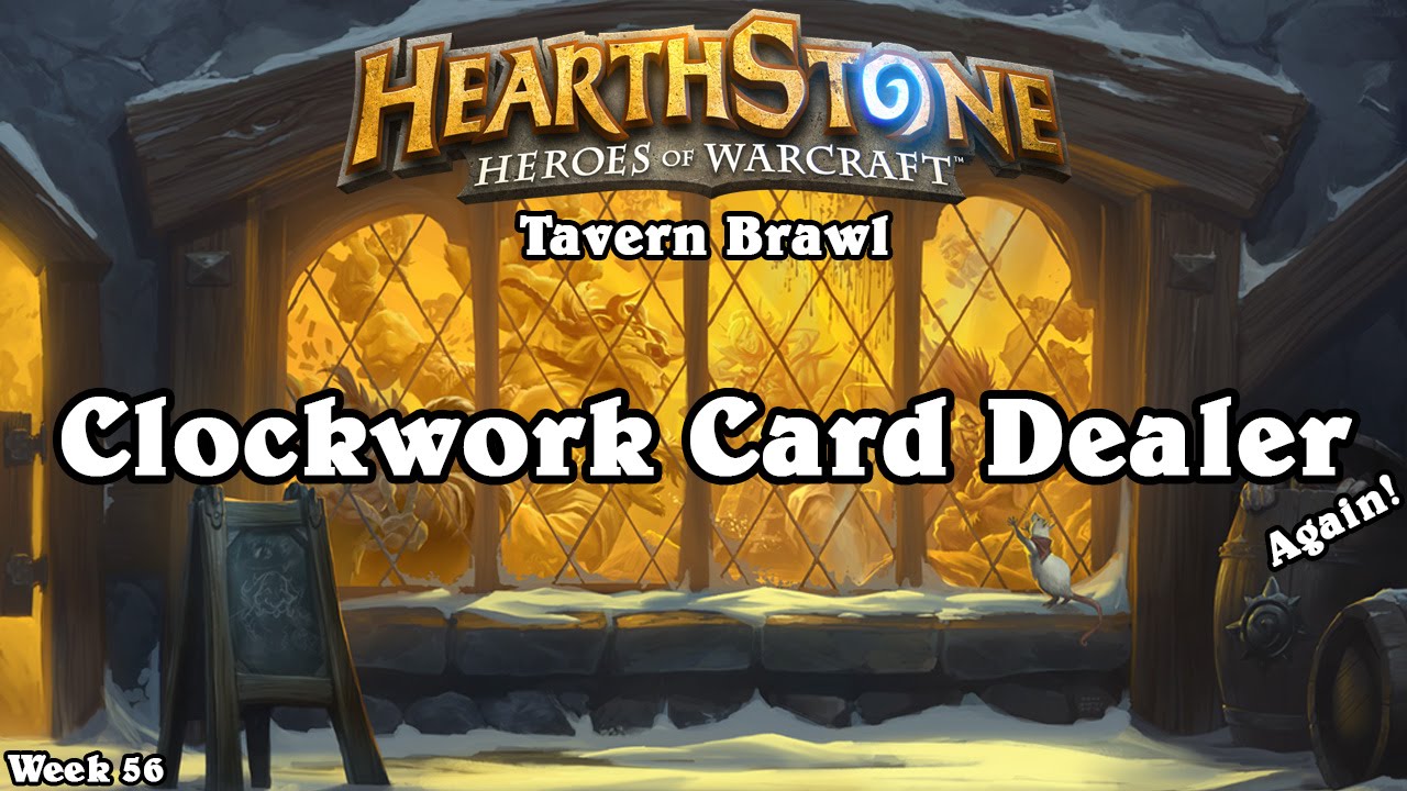 Hearthstone Tavern Brawl [Week 56] Clockwork Card Dealer (Again