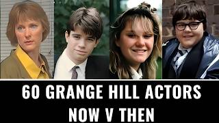 60 Grange Hill Actors   Now V Then