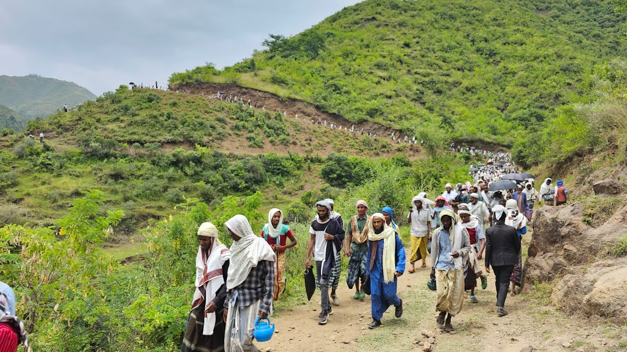 የሱናሚ ጎርፍ || የነሸይኽ ጅስር / ወደይ የቀብር ስነስርአት || تشييع جنازة الشيخ جسر - رحمه الله