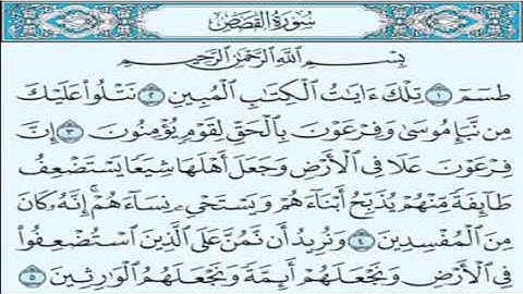 الشيخ نعمة الحسان سورة القصص