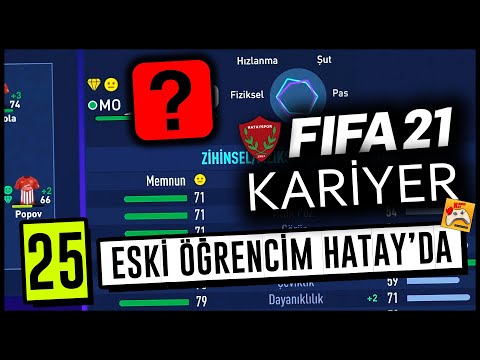 FIFA 21 KARİYER #25 ⚽ Yeni Transfer! Eski Öğrencim Hatayspor'da!