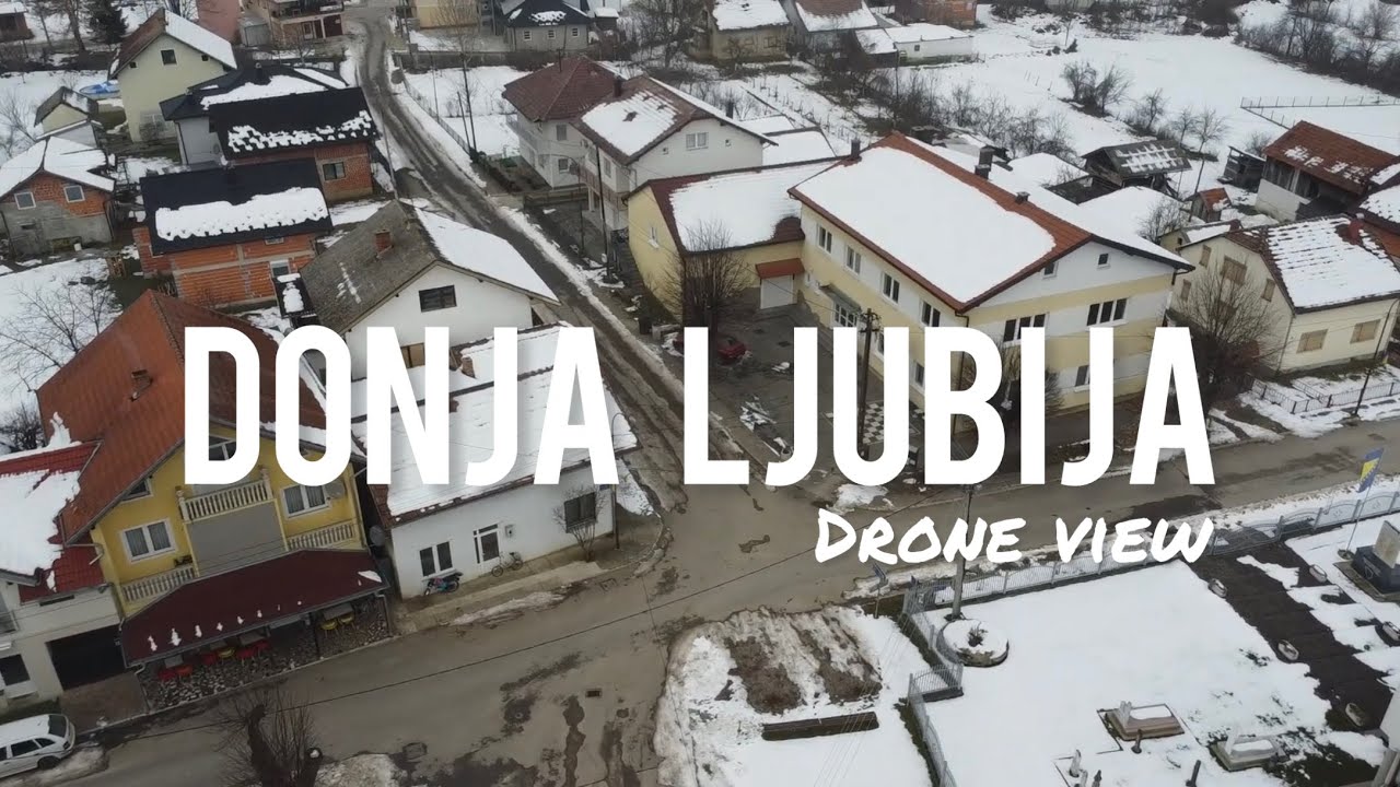 Donja Ljubija, Bosnia and Herzegovina Drone View