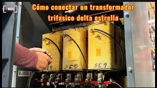 Cómo conectar y dar mantenimiento a un transformador trifasico deltaEstrella