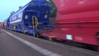 00948 BR 152 DB Cargo mit ein Kalizug am Abend in Dedensen Gümmer 00948 BR 152 DB Cargo mit ein Kalizug am Abend in Dedensen Gümmer