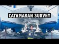 WILL WE CALL THIS BOAT HOME? (Catamaran Survey and Sea Trail) | EP 253