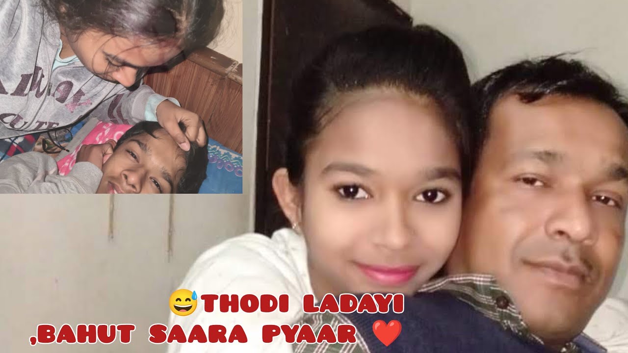 Aaj thodi nok-jhok ho gayi 😅 lekin papa ka pyaar priceless ❤️