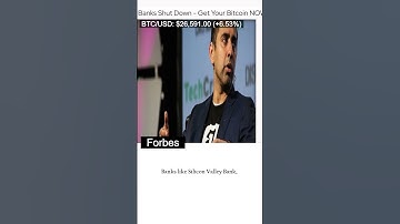 [Bitcoin]"Cryptocurrency Prices SOAR as Banks Shut Down - Get Your Bitcoin NOW Before #shorts