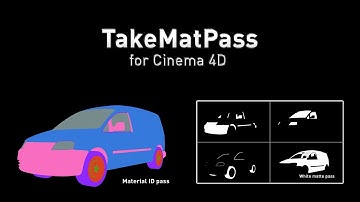 TakeMatPass for Cinema4D