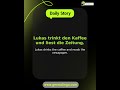 Learn German Stories! 🇩🇪 Lukas's Morning Coffee!