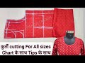 Kurti cutting chart     