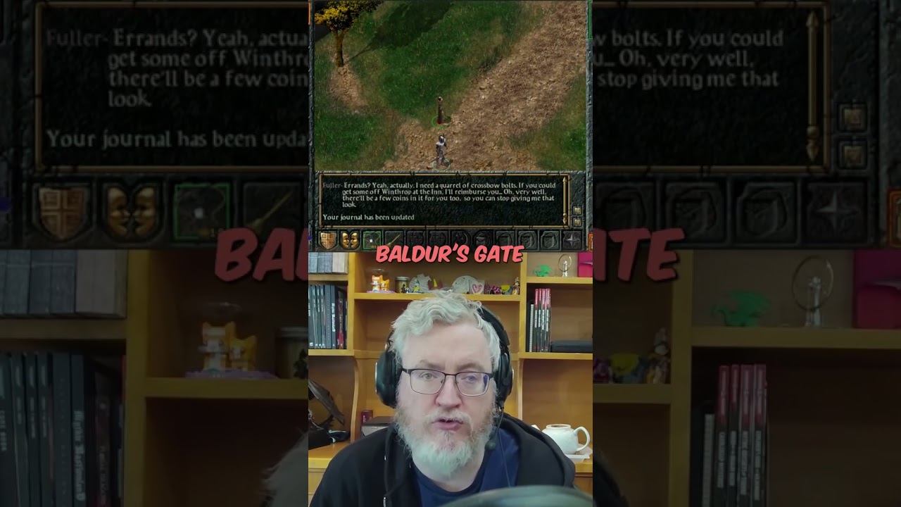 Baldur's Gate Shouldn't Have Worked #bioware #baldersgate #rpg #gaming
