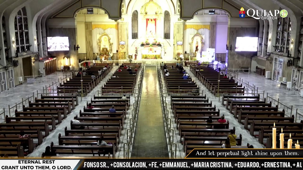 QUIAPO CHURCH OFFICIAL 5AM OnlineMass • 24 April 2023 Monday of the