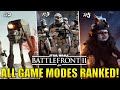 Game Modes Ranked - Star Wars Battlefront 2