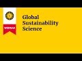 Webinar Global Sustainability Science